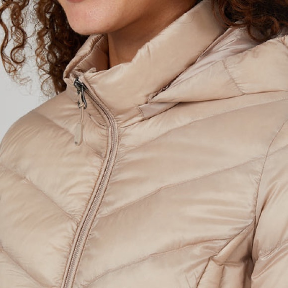 32 Degrees Camel Tan Midweight Puffer Tech Jacket Size L - Picture 4 of 9